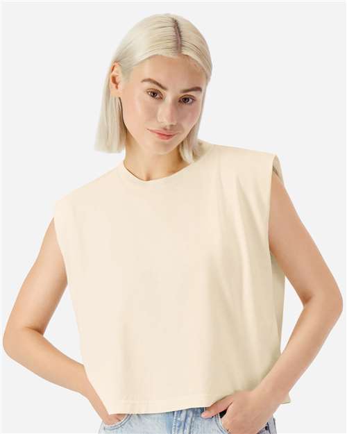 American Apparel 307GD Women's Heavyweight Cotton Garment-Dyed Muscle Tee