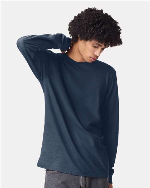 American Apparel 2007 Unisex Fine Jersey Long Sleeve Tee