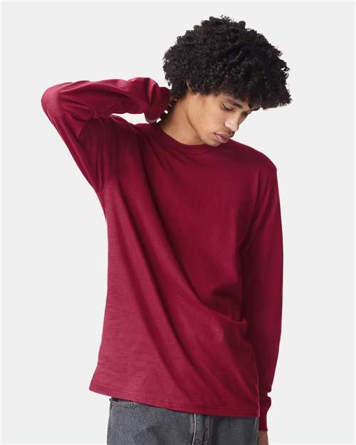 American Apparel 2007 Unisex Fine Jersey Long Sleeve Tee