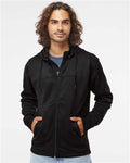 Independent Trading Co. EXP80PTZ Unisex Poly-Tech Full-Zip Hooded Sweatshirt