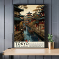Impression Tokyo | Affiche vintage Tokyo | Affihe ukiyo-e | Affiche Japon