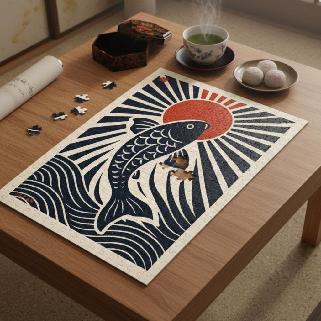 Puzzle personnalisable – Votre design | Cadeau unique | Puzzle photo avec texte | 30 à 1000 pièces | Boîte en métal premium